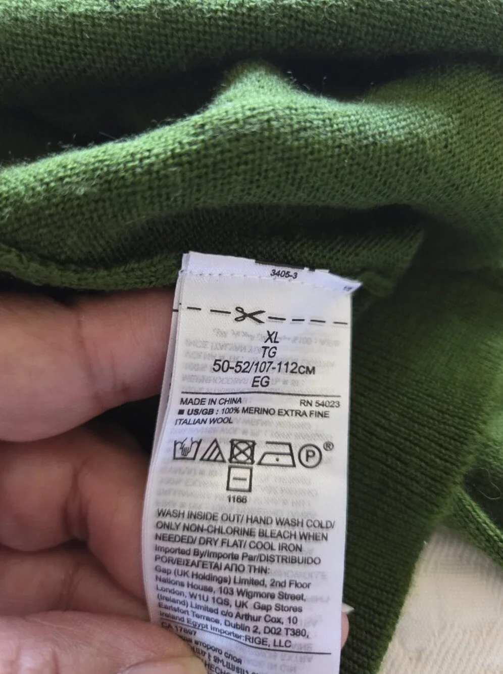 Banana Republic | Italian Merino Yarn Men's Crewneck Sweater